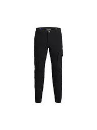 JACK & JONES | Jungen Cargohose " JJIPAUL " | schwarz