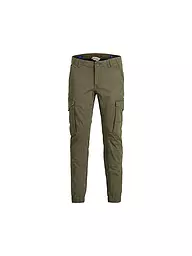 JACK & JONES | Jungen Cargohose " JJIPAUL " | olive