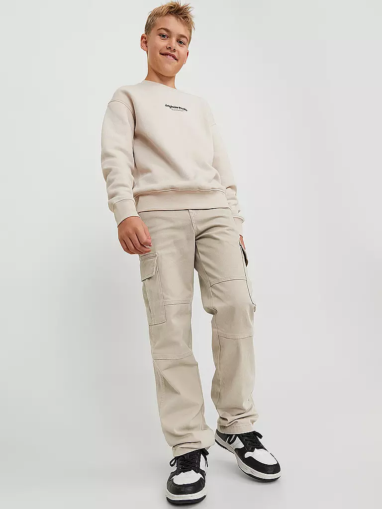 JACK & JONES | Jungen Cargohose JSPTKANE JJHARLOW | beige