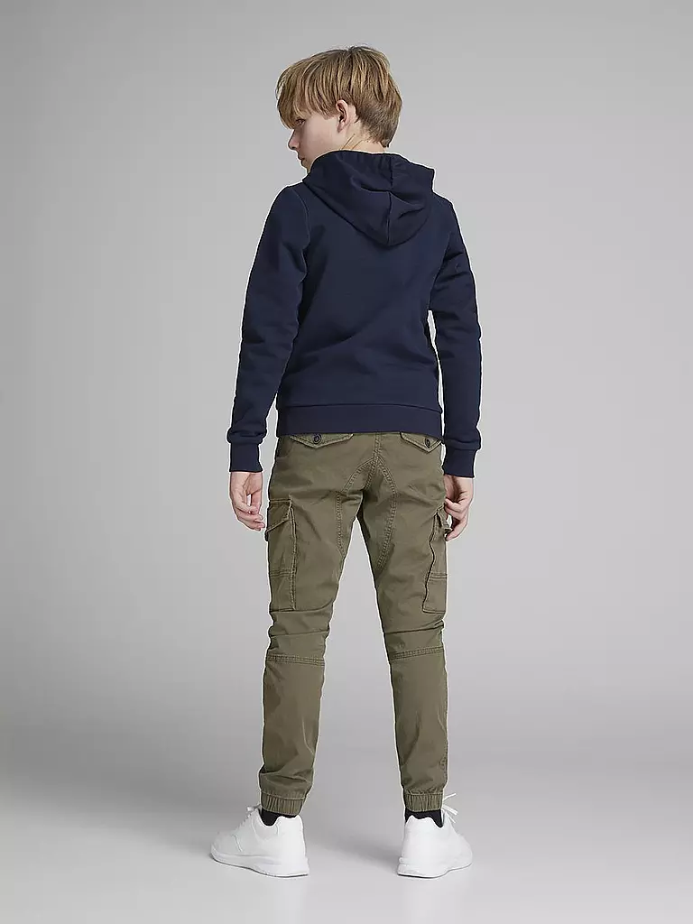 JACK & JONES | Jungen Cargohose Slim Fit JPSTPAUL | schwarz