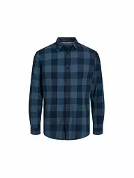 JACK & JONES | Jungen Hemd JJEGINGHAM | blau