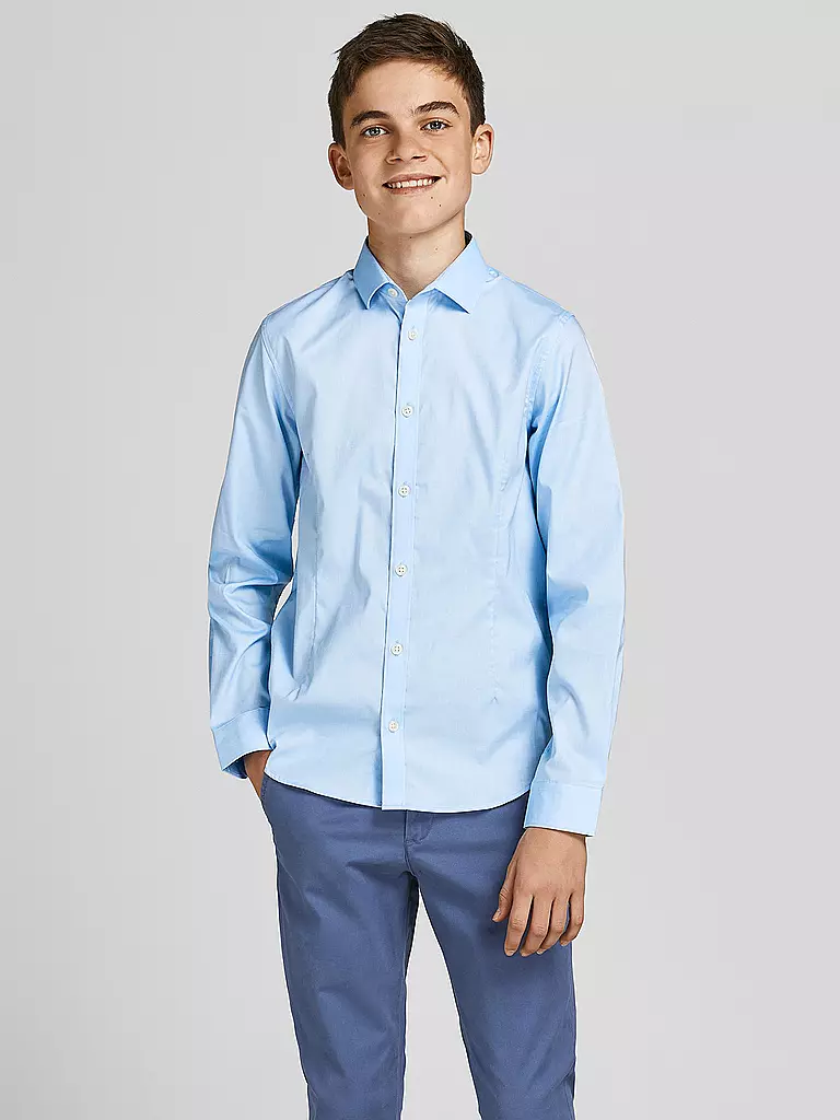 JACK & JONES | Jungen Hemd JJIPARMA | dunkelblau