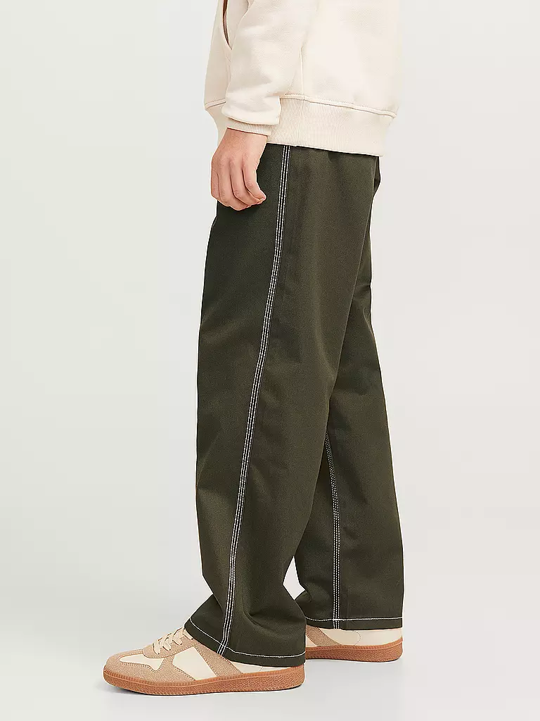 JACK & JONES | Jungen Hose JPSTALEX JJCONTRAST | schwarz