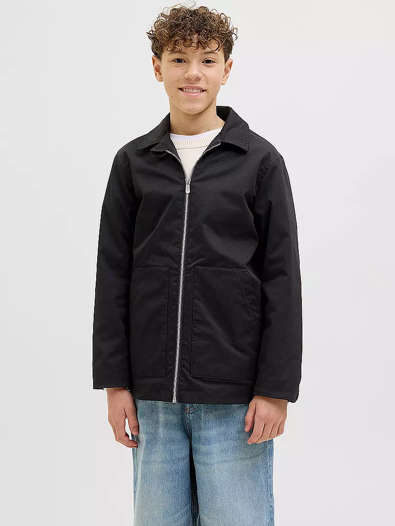 JACK & JONES | Jungen Jacke JJWINSON | schwarz
