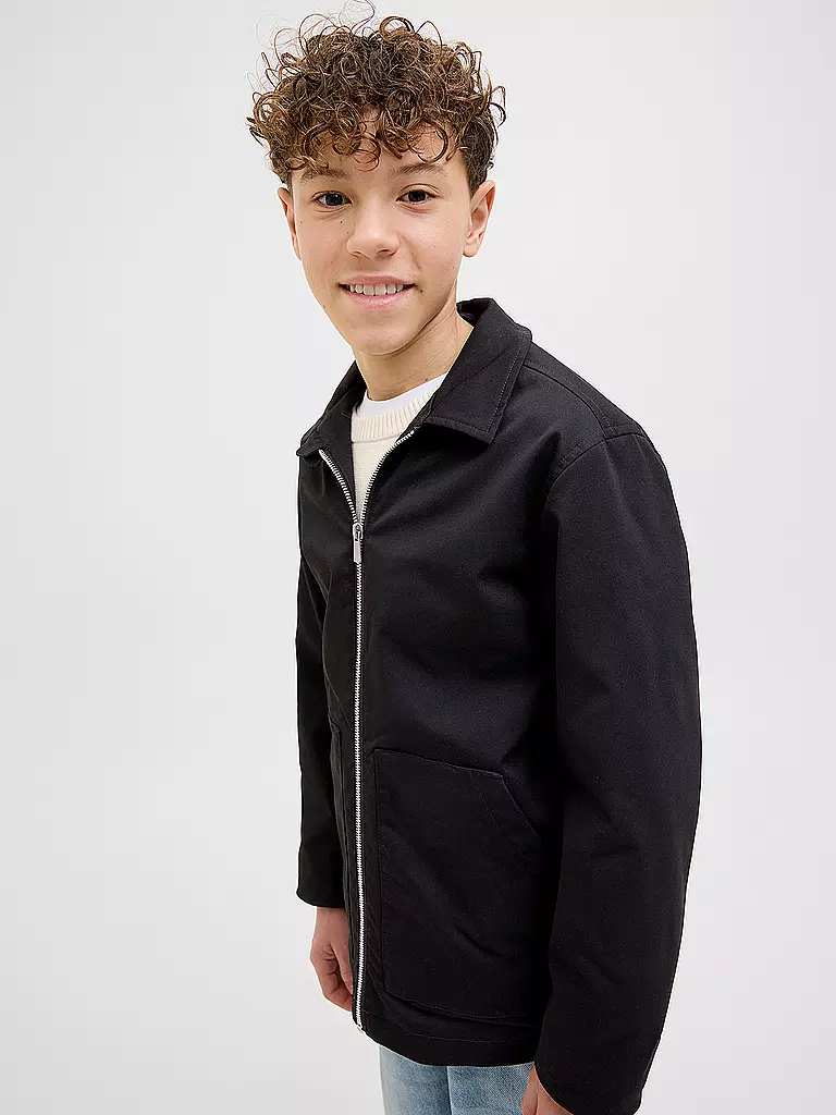 JACK & JONES | Jungen Jacke JJWINSON | schwarz