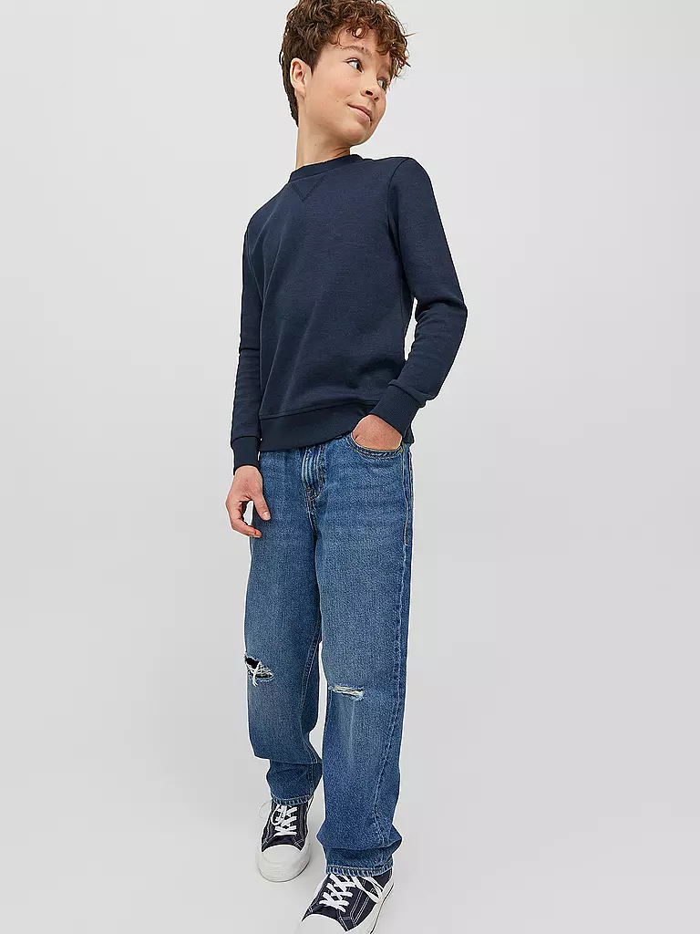 JACK & JONES | Jungen Jeans Regular Fit JJICHRIS JJORIGINAL | blau