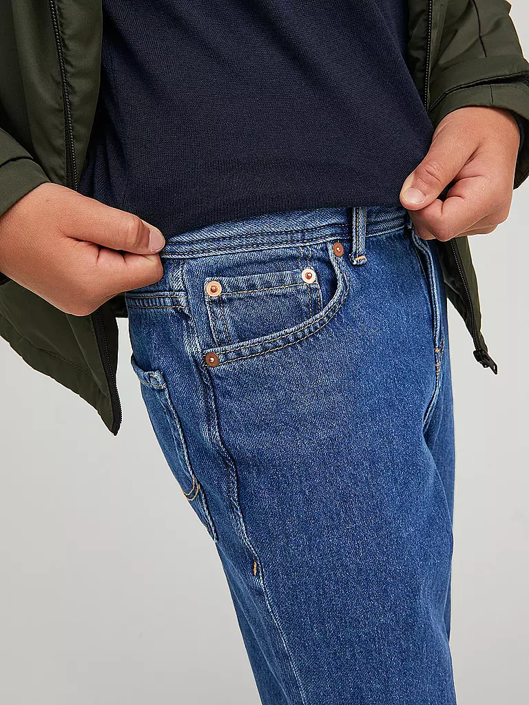 JACK & JONES | Jungen Jeans Regular Fit JJICHRIS | blau