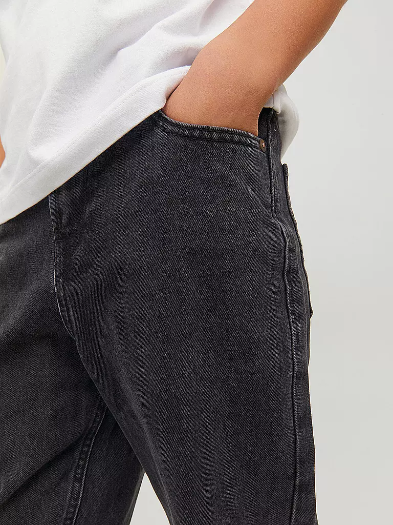 JACK & JONES | Jungen Jeans Relaxed Fit JJICHRIS | schwarz