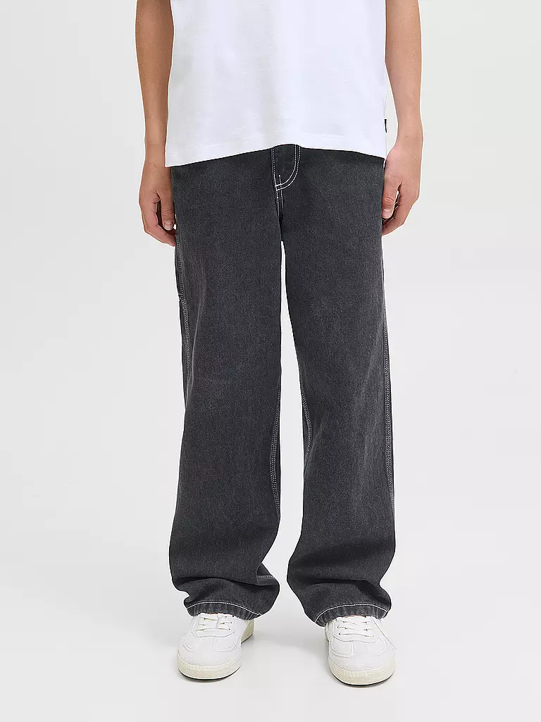 JACK & JONES | Jungen Jeans Tapered Fit JJIALEX | schwarz