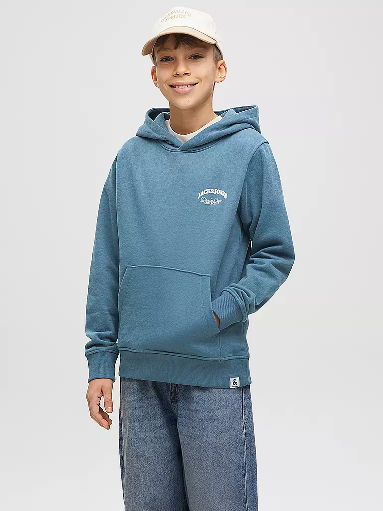 JACK & JONES | Jungen Kapuzensweater - Hoodie JJEBRANDES | beige