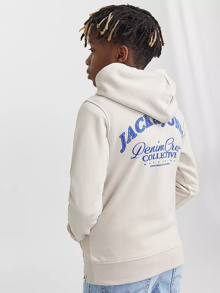JACK & JONES | Jungen Kapuzensweater - Hoodie JJEBRANDES | petrol