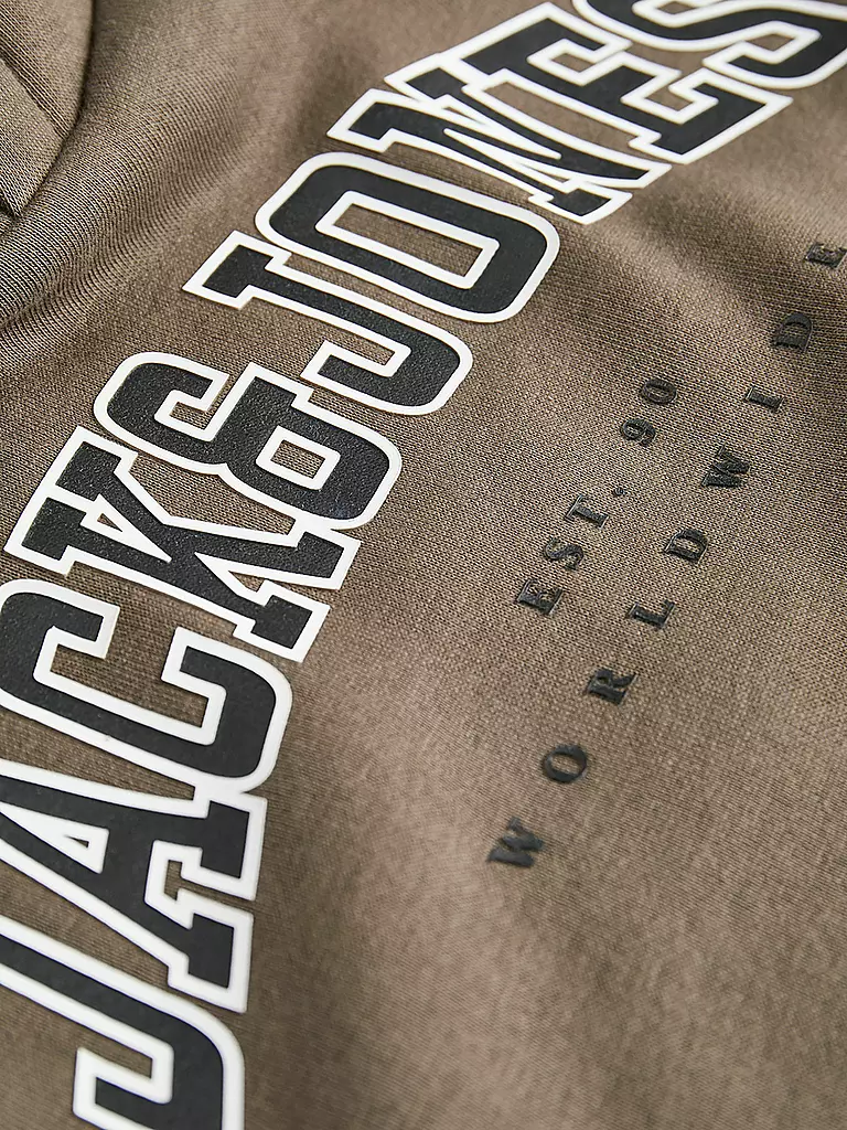 JACK & JONES | Jungen Kapuzensweater - Hoodie JJECALEB | hellgrün
