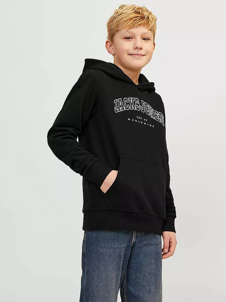 JACK & JONES | Jungen Kapuzensweater - Hoodie JJECALEB | hellgrün