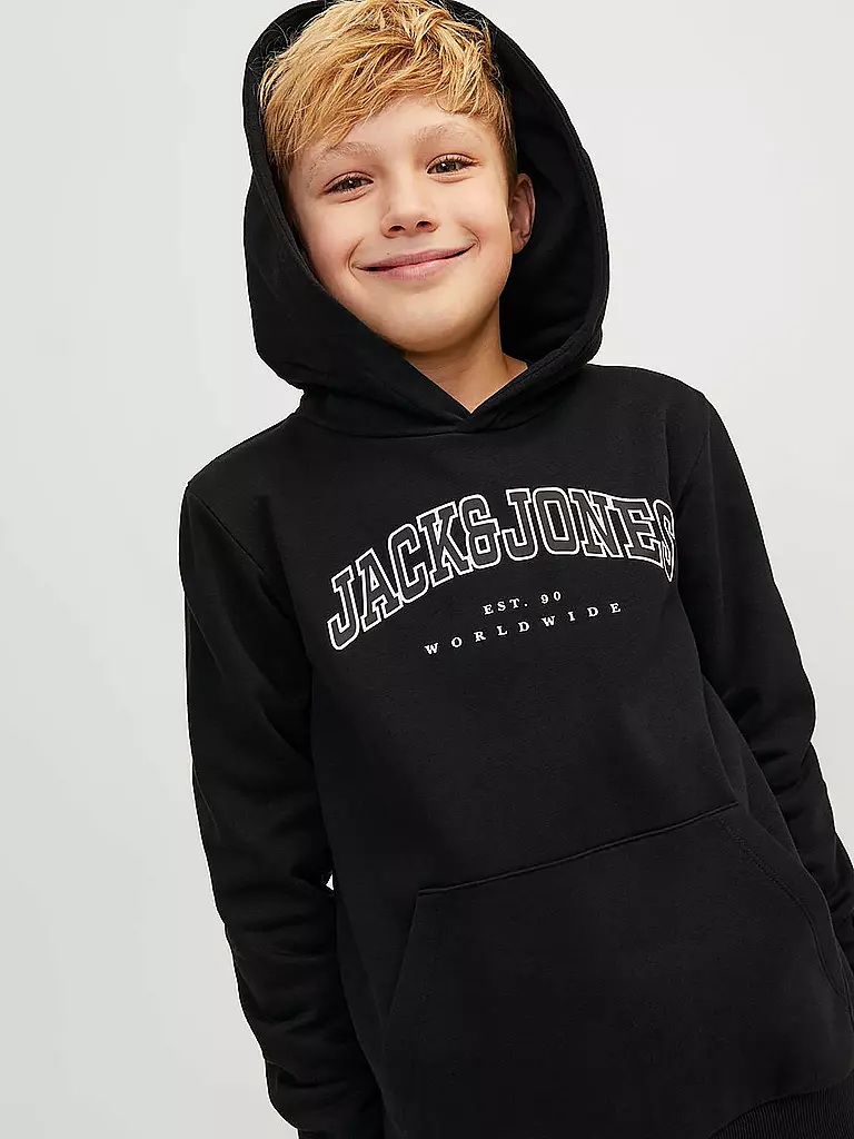 JACK & JONES | Jungen Kapuzensweater - Hoodie JJECALEB | hellgrün