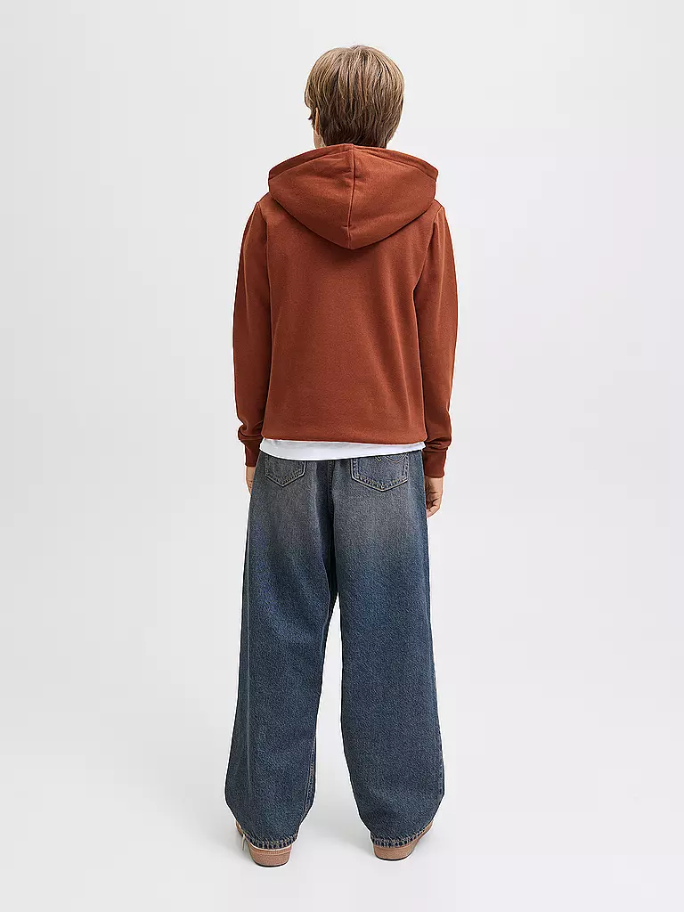 JACK & JONES | Jungen Kapuzensweater - Hoodie JJECALEB | hellgrün