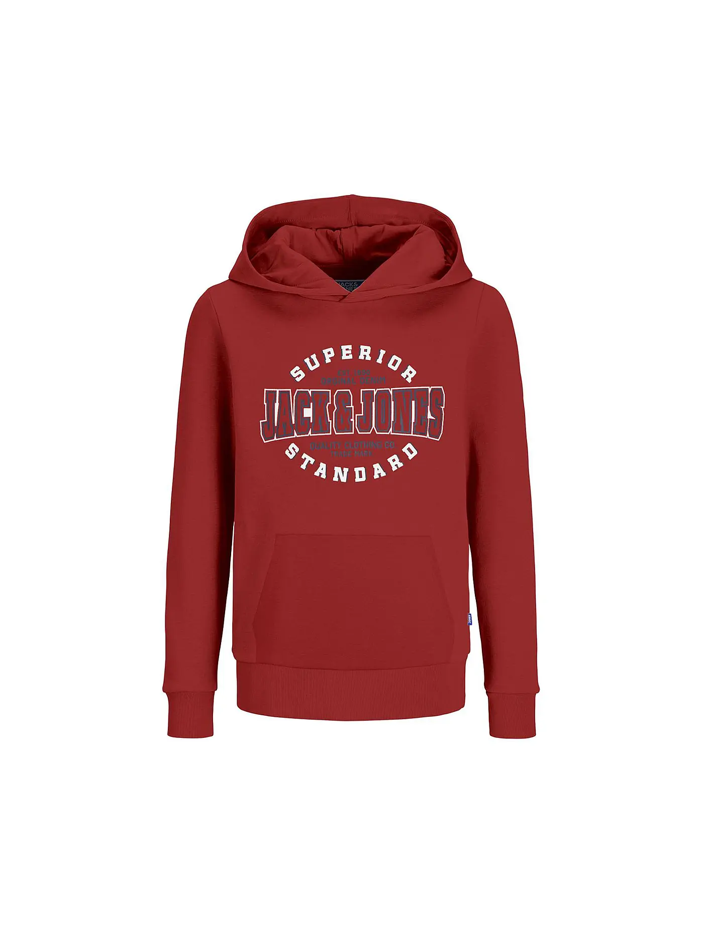 JACK & JONES | Jungen Kapuzensweater - Hoodie JJELOGO | rot