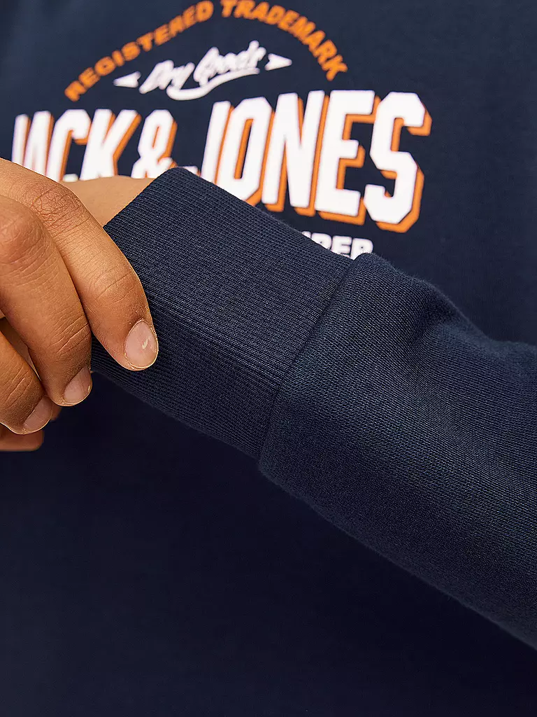 JACK & JONES | Jungen Kapuzensweater - Hoodie JJELOGO | hellgrün