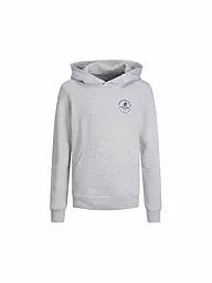JACK & JONES | Jungen Kapuzensweater - Hoodie JJESWIFT  | Hellgrau
