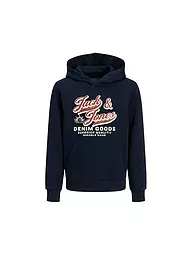 JACK & JONES | Jungen Kapuzensweater JJELOGO  | dunkelblau