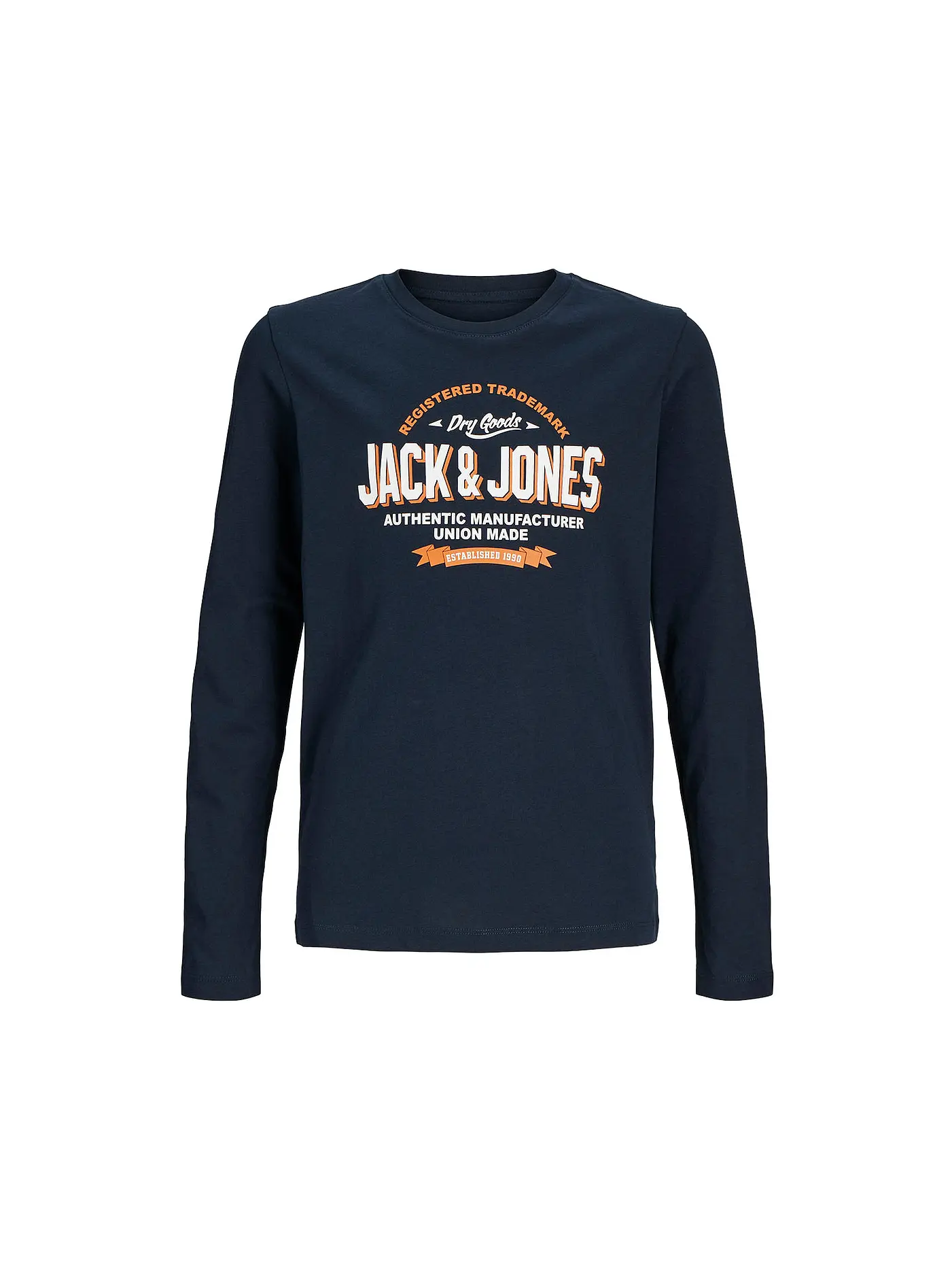 JACK & JONES | Jungen Langarmshirt  JJELOGO | dunkelblau