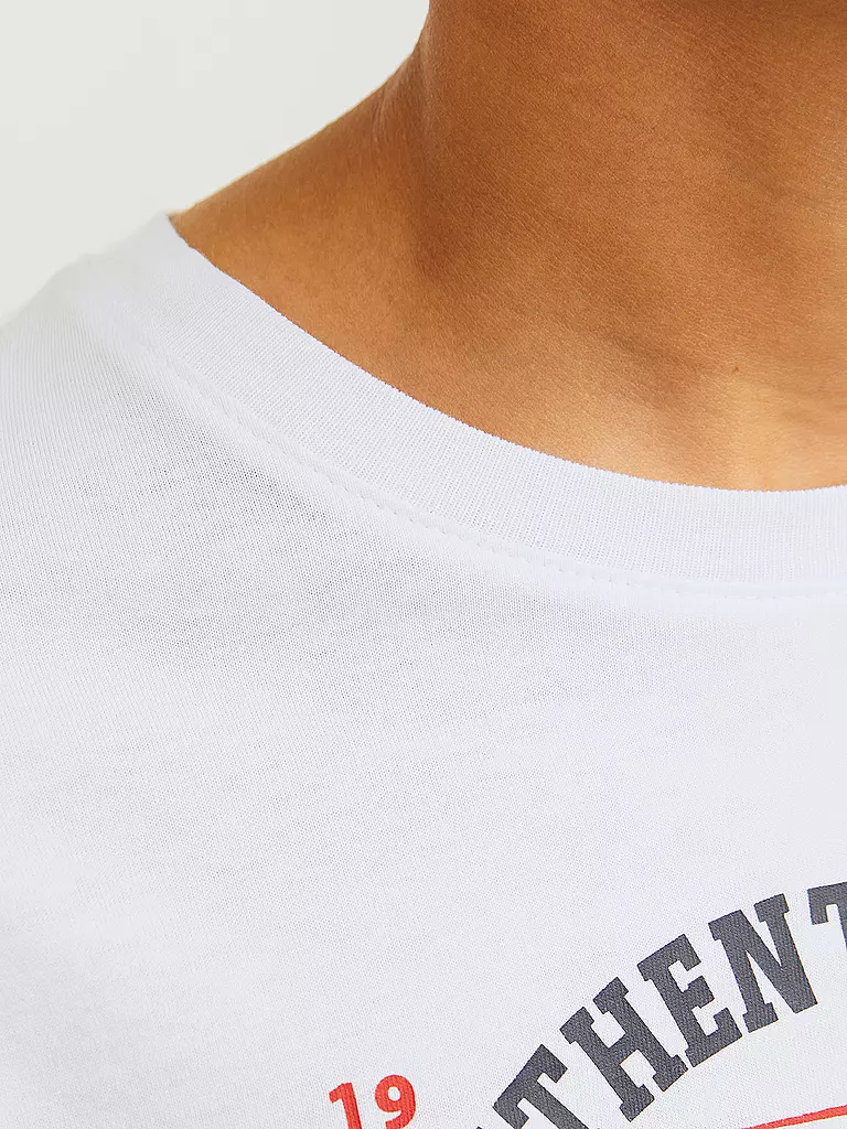 JACK & JONES | Jungen Langarmshirt  JJELOGO | Weiss