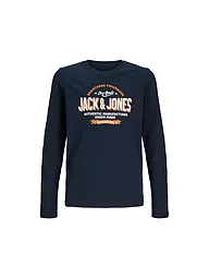 JACK & JONES | Jungen Langarmshirt JJELOGO | Dunkelblau