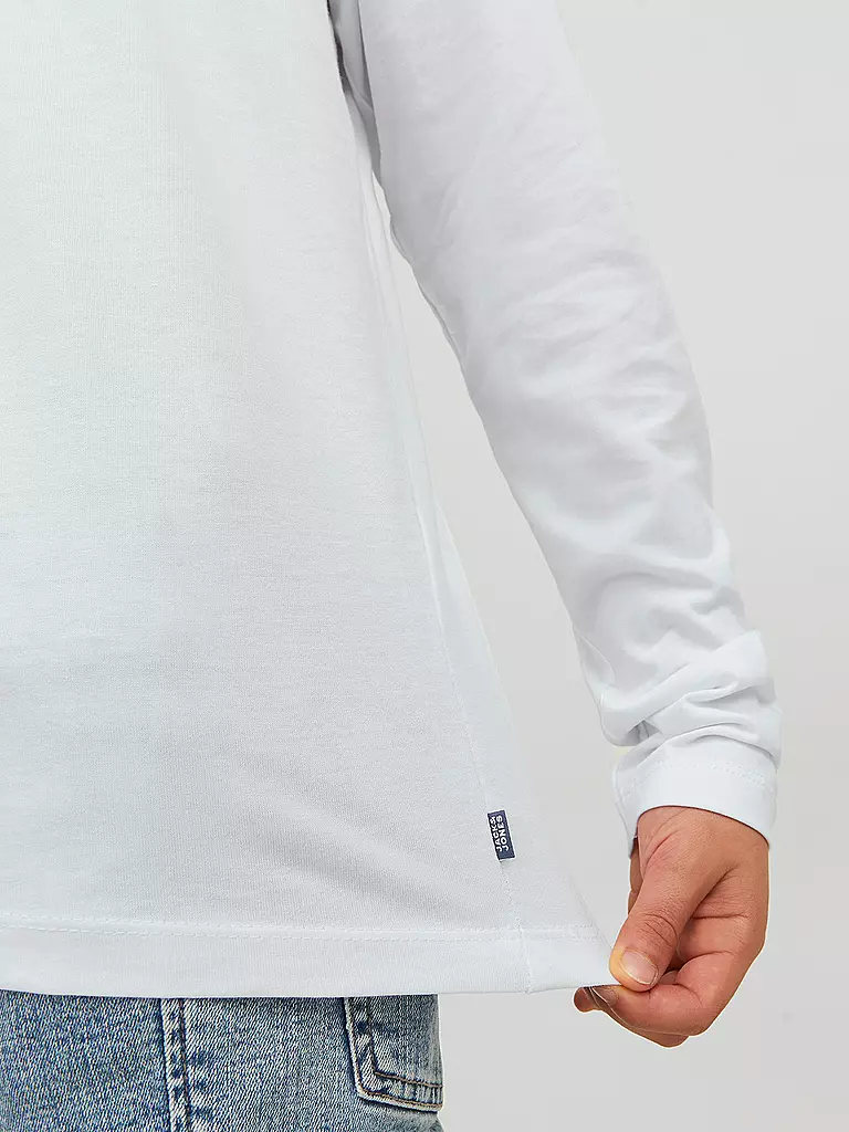JACK & JONES | Jungen Langarmshirt JJEORGANIC | schwarz