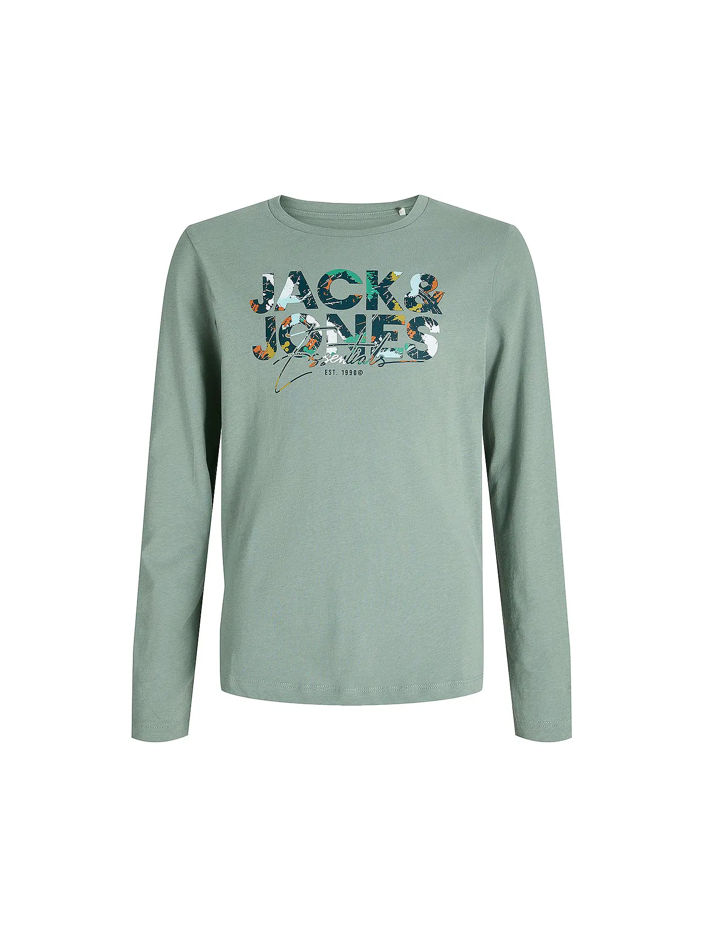 JACK & JONES | Jungen Langarmshirt JJGEPLAS | hellgrün