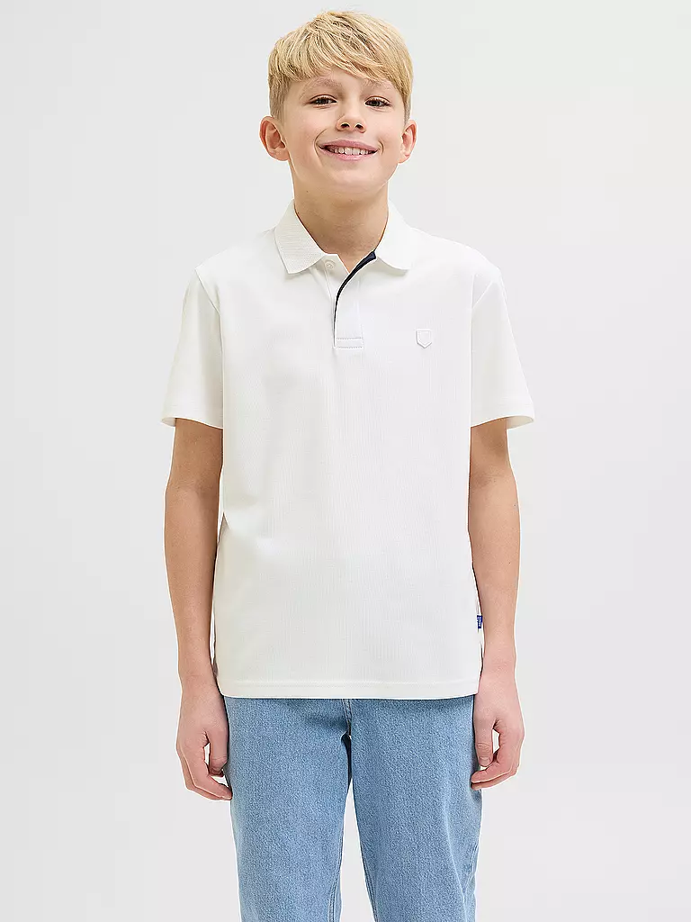JACK & JONES | Jungen Poloshirt JPRCCRODNEY | hellgrau