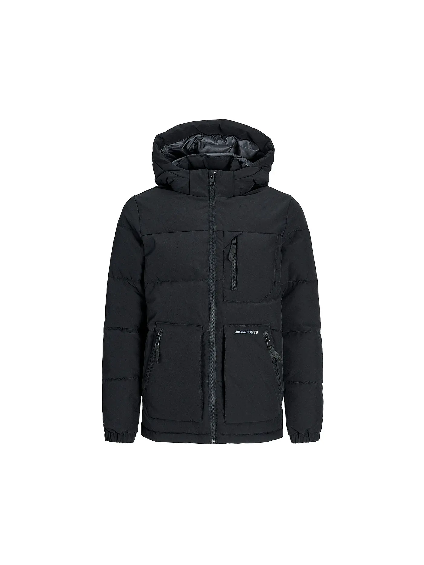 JACK & JONES | Jungen Steppjacke  JJEOTTO  | schwarz