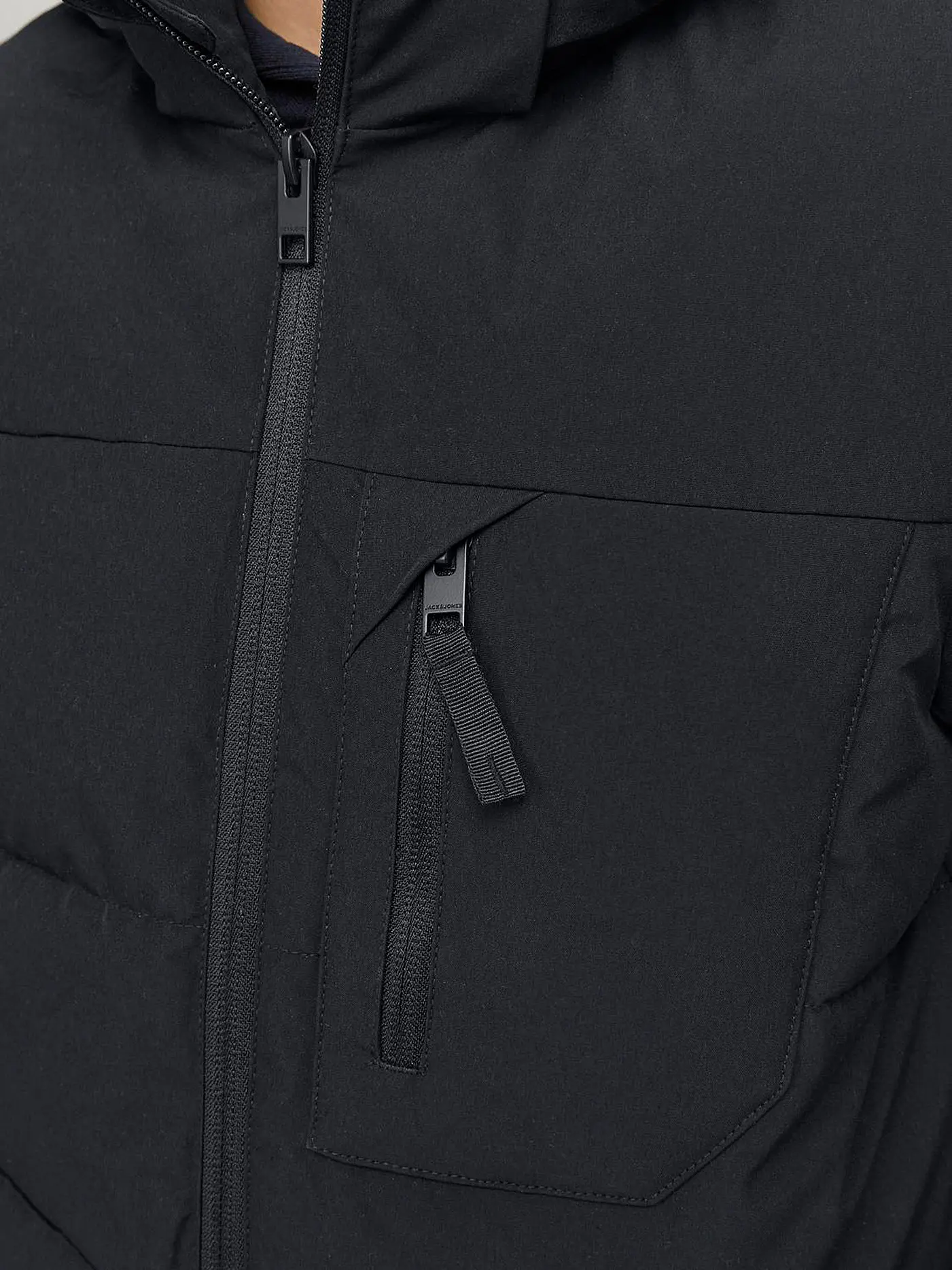 JACK & JONES | Jungen Steppjacke  JJEOTTO  | schwarz