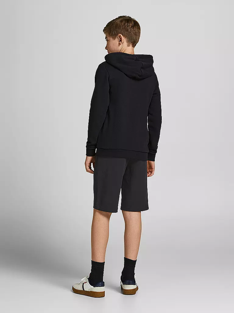 JACK & JONES | Jungen Sweatbermuda JJIBASIC | schwarz