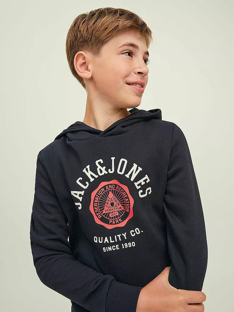 JACK & JONES | Jungen Sweater JJELOGO | schwarz