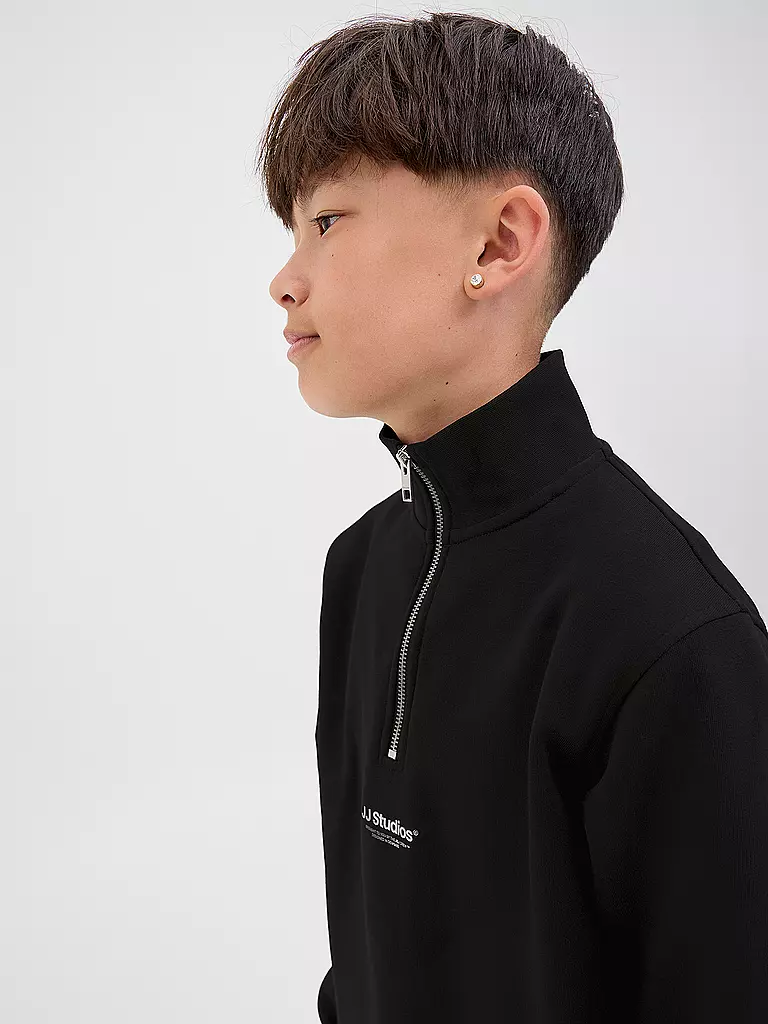 JACK & JONES | Jungen Sweater JJESOHO | schwarz
