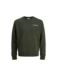 JACK & JONES | Jungen Sweater JJYUKI | dunkelgrün