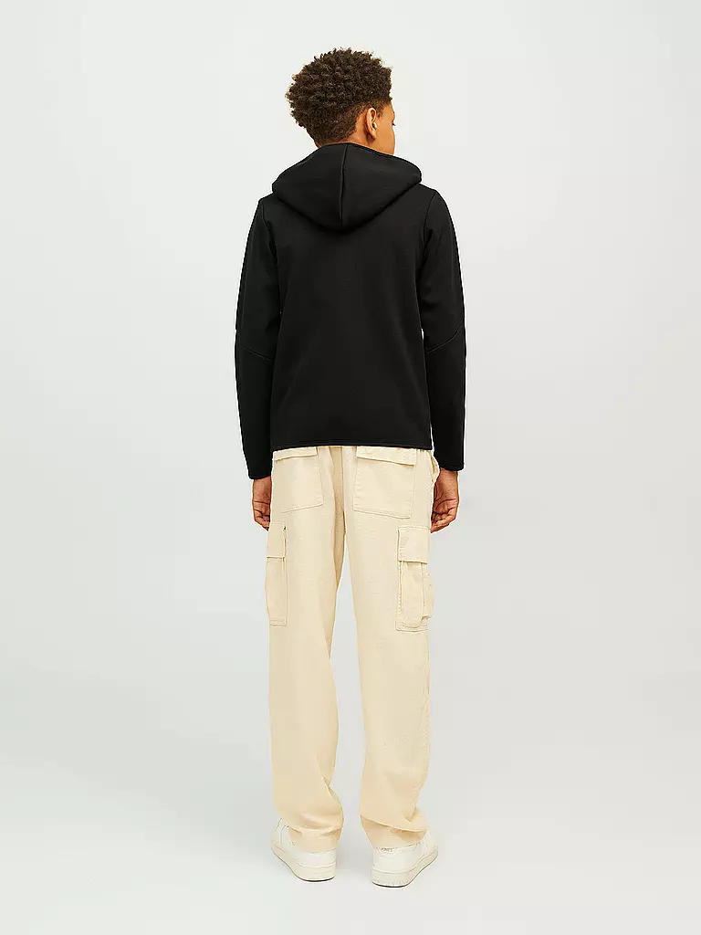 JACK & JONES | Jungen Sweatjacke JCOFUSION | schwarz