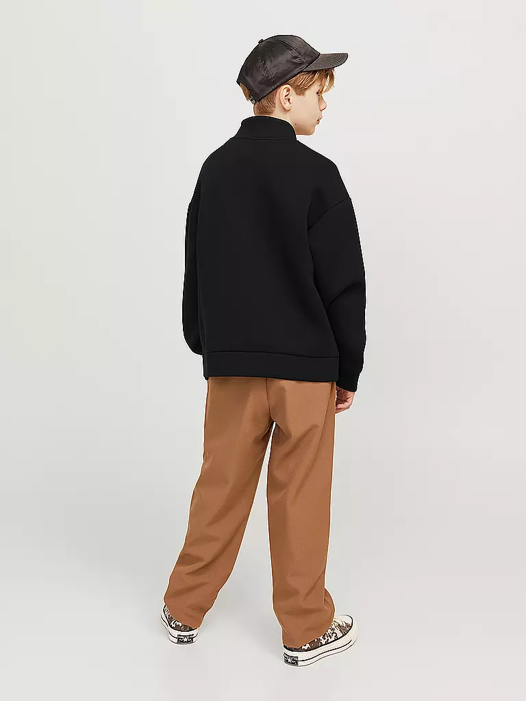 JACK & JONES | Jungen Sweatjacke JCOKINETIC | schwarz