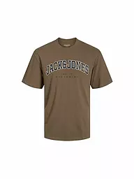JACK & JONES | Jungen T-Shirt JJECALEB | Braun