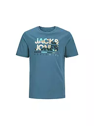 JACK & JONES | Jungen T-Shirt  JJLUKE | Petrol