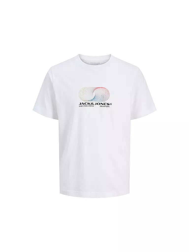 JACK & JONES | Jungen T-Shirt JCOCALMA | Weiss