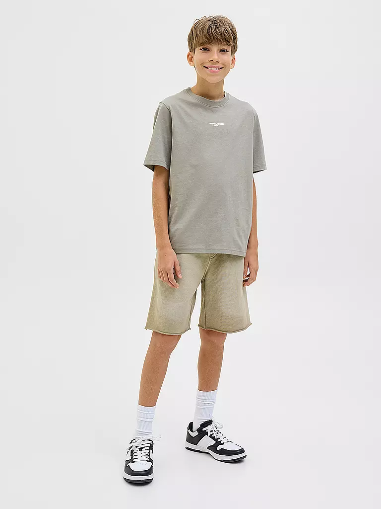 JACK & JONES | Jungen T-Shirt JCOLIDO | Grau