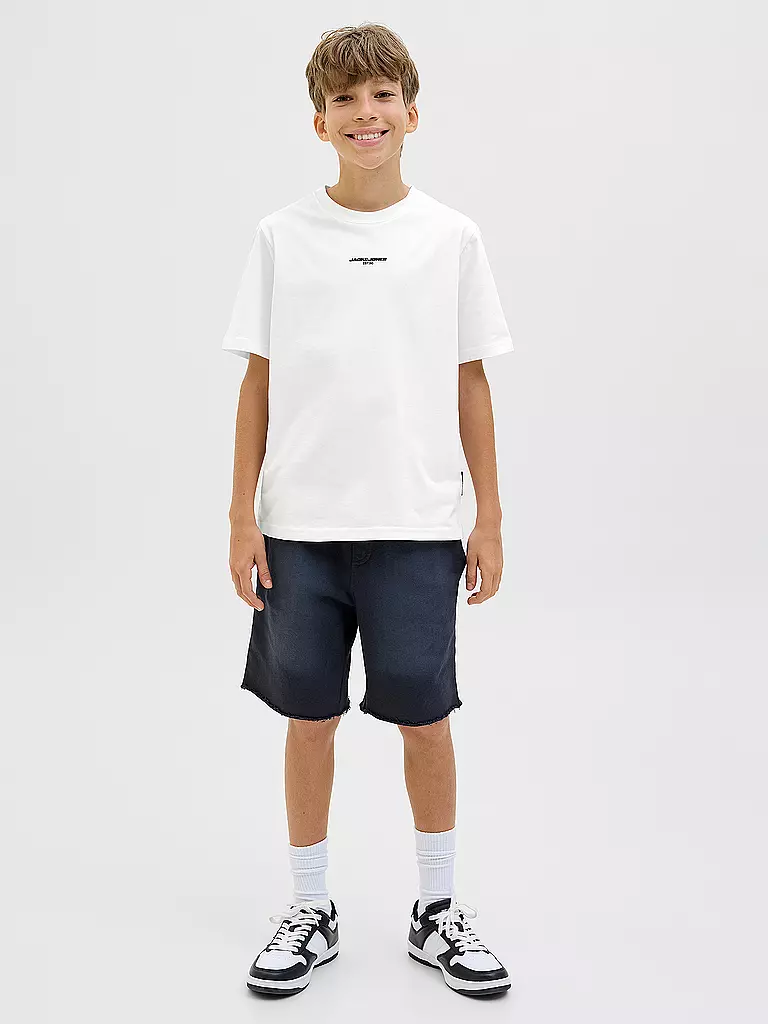 JACK & JONES | Jungen T-Shirt JCOLIDO | Weiss