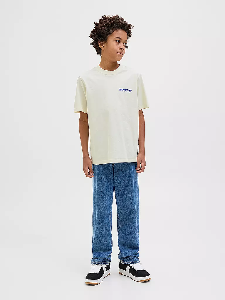 JACK & JONES | Jungen T-Shirt JCOUNION | Creme