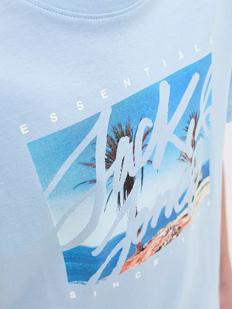 JACK & JONES | Jungen T-Shirt JJCOLTON  | Hellblau