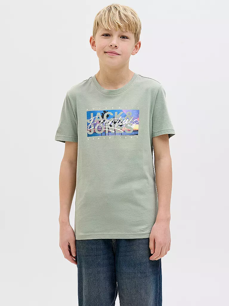JACK & JONES | Jungen T-Shirt JJCOLTON | dunkelblau
