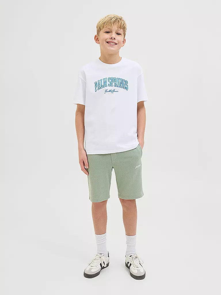 JACK & JONES | Jungen T-Shirt JJDETROIT | Weiss