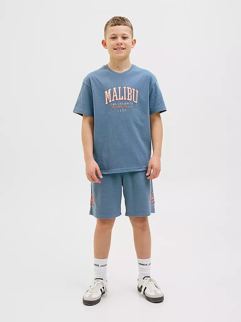 JACK & JONES | Jungen T-Shirt JJDETROIT | Petrol