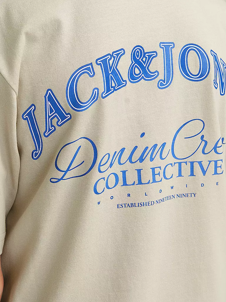 JACK & JONES | Jungen T-Shirt JJEBRANDES | hellbraun