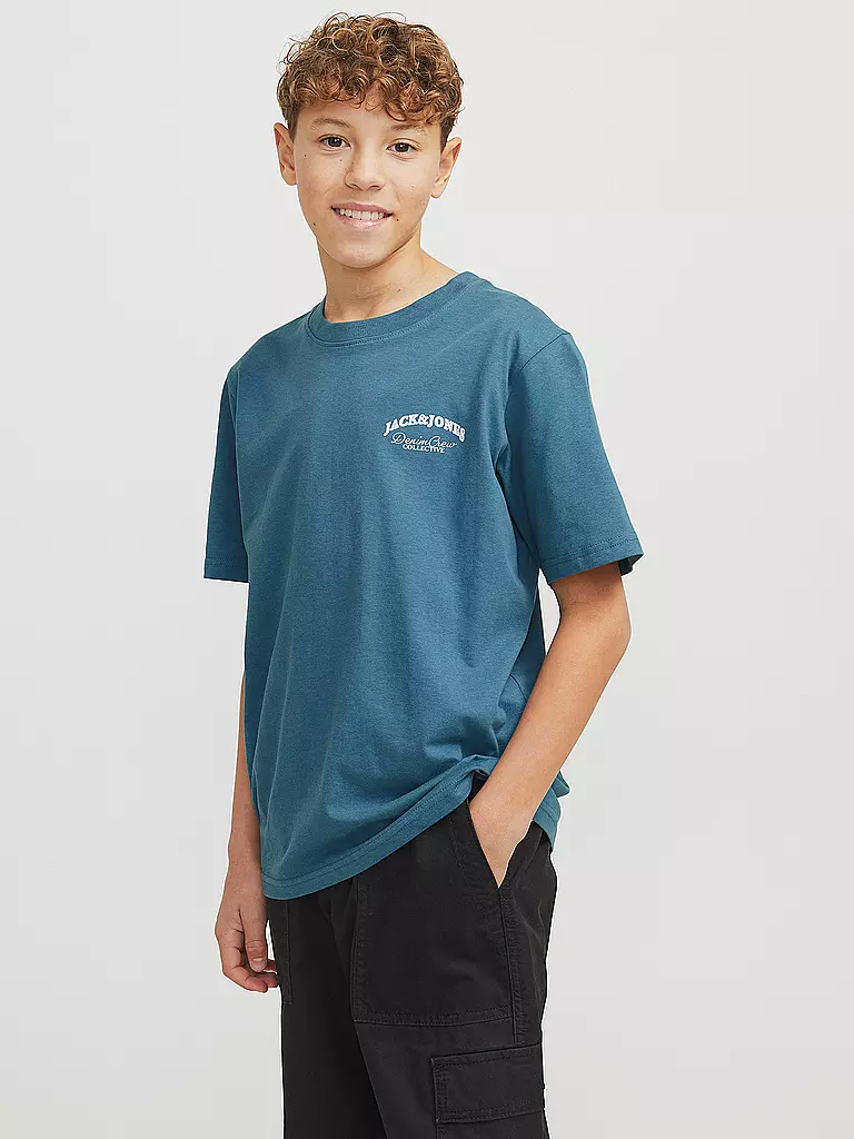 JACK & JONES | Jungen T-Shirt JJEBRANDES | hellbraun