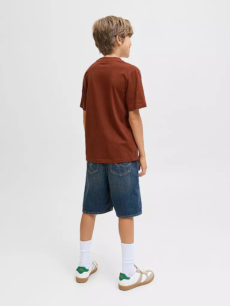 JACK & JONES | Jungen T-Shirt JJECALEB | blau